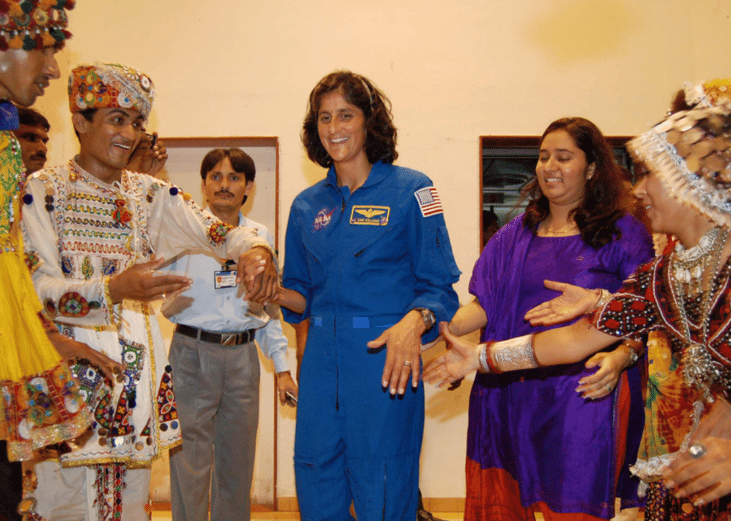 2007: Sunita Williams