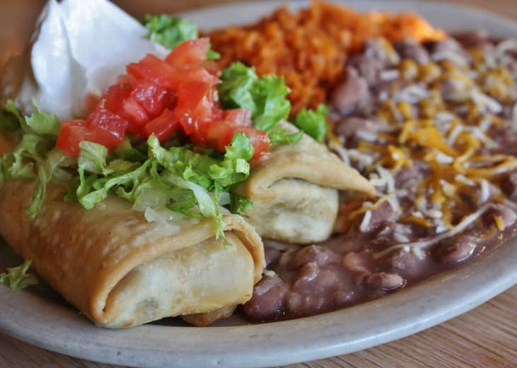Tucson, Arizona: Chimichangas