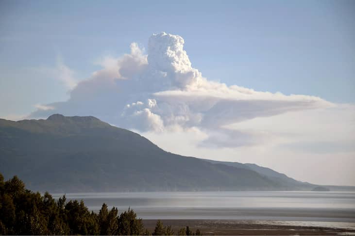 July 2019: Forest fires in the Arctic Circle 