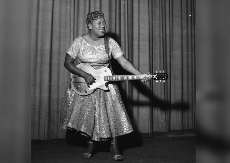 Sister Rosetta Tharpe reinvents the electric guitar
