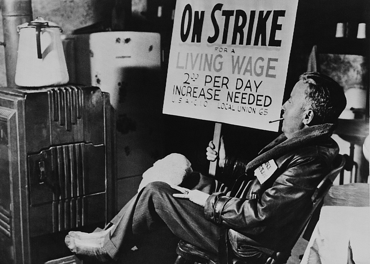 History of workers' strikes in America
