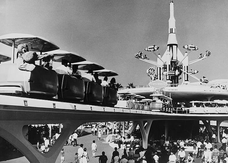 Tomorrowland in Disneyland