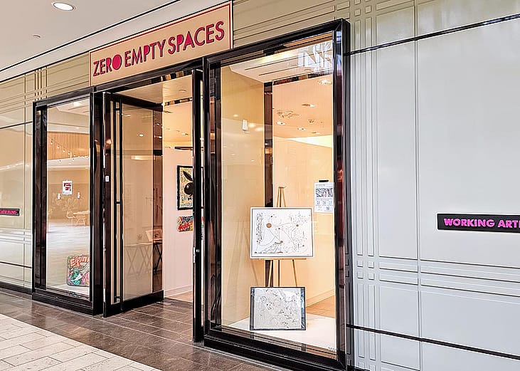 Zero Empty Spaces's 26th location in St. Petersburg, Florida, inside Simon Property Group's Tyrone Square Mall.