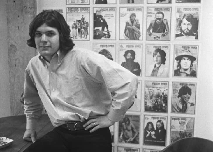 Jann Wenner, founder of Rolling Stone magazine.