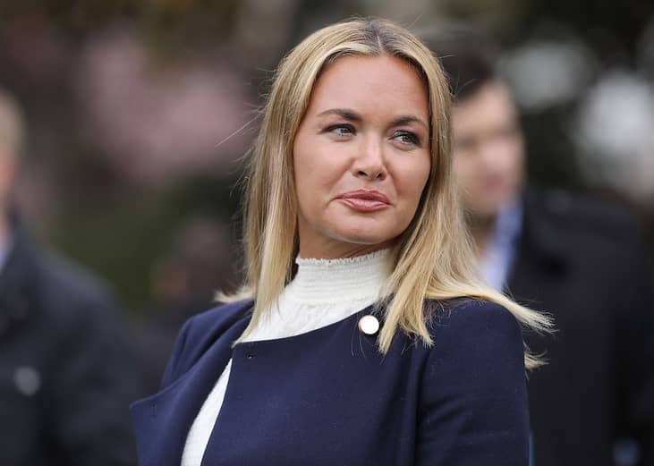 Vanessa Trump attends the 140th annual Easter Egg Roll at the White House on April 2, 2018 in Washington, D.C.