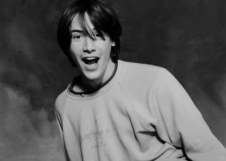 Keanu Reeves poses for a portrait in October 1989 in Los Angeles, California