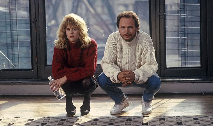 Meg Ryan and Billy Crystal in When Harry Met Sally
