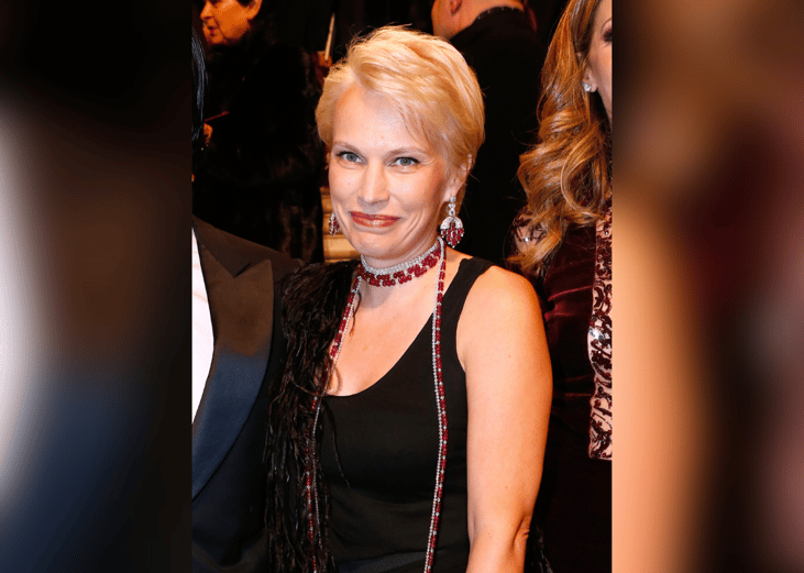 Irina Abramovich attends event.