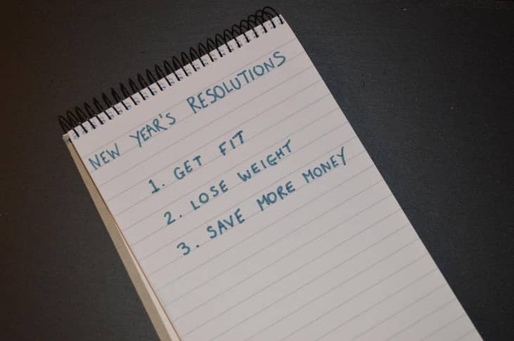 Plan an achievable New Year's Resolution