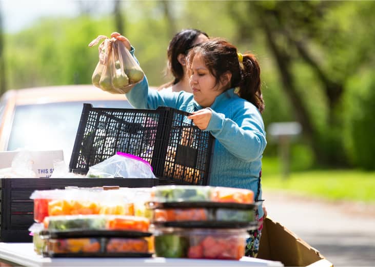 Food insecurity affects 11.1% of families