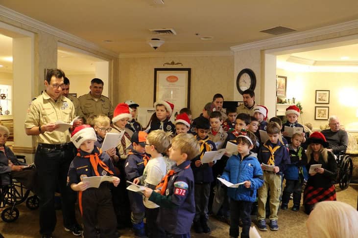 Activities with the elderly community