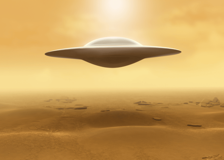 Most common words used to describe UFOs from reported sightings
