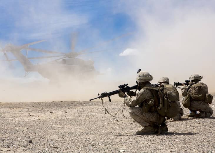 Breakdown by race/ethnicity – Marines