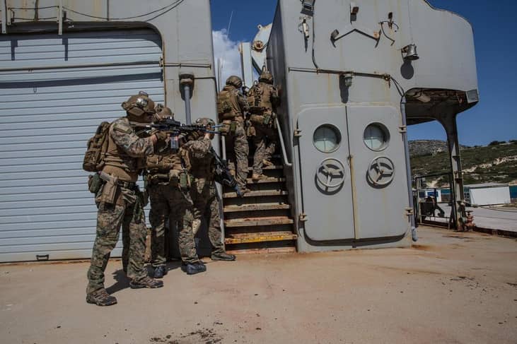 Percent who continue serving after several years – Marines