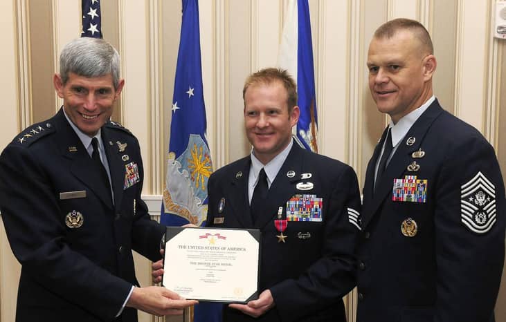Percent who continue serving after several years – Air Force