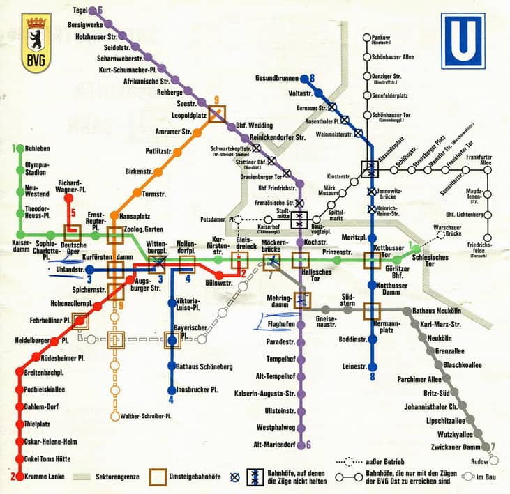 #25. Berlin U-Bahn - Germany