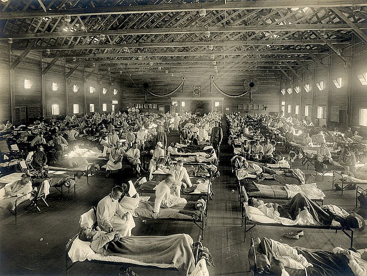 #21. The 1918 Spanish Flu Epidemic Killed More People than World War I