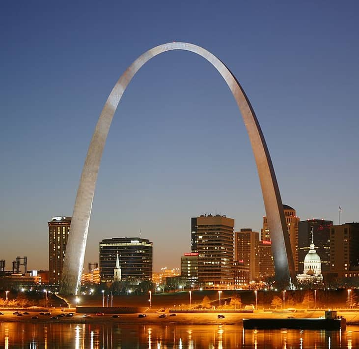 #33. Gateway Arch, Missouri