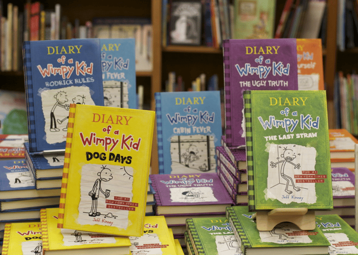 #8. Diary of a Wimpy Kid
