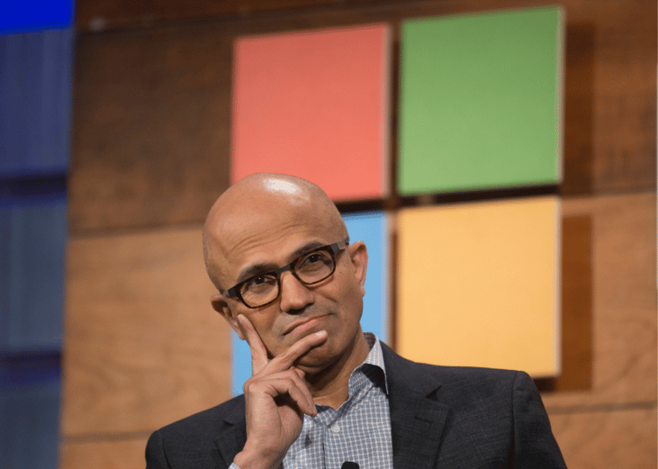 #1. Microsoft Corp: Satya Nadella