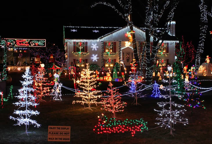 Cruising the light displays