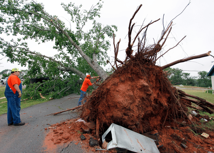 #78. Oklahoma, Kansas, and Texas tornadoes and severe weather (2010)