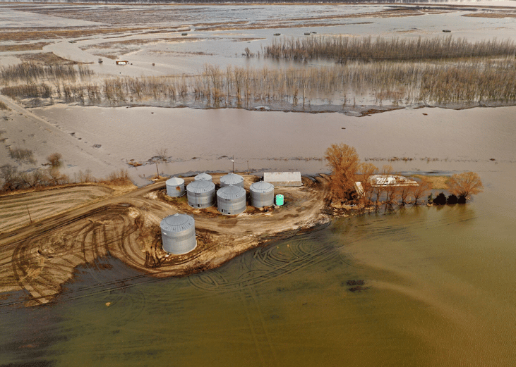 #29. Missouri River and North Central Nebraska flooding (2019)