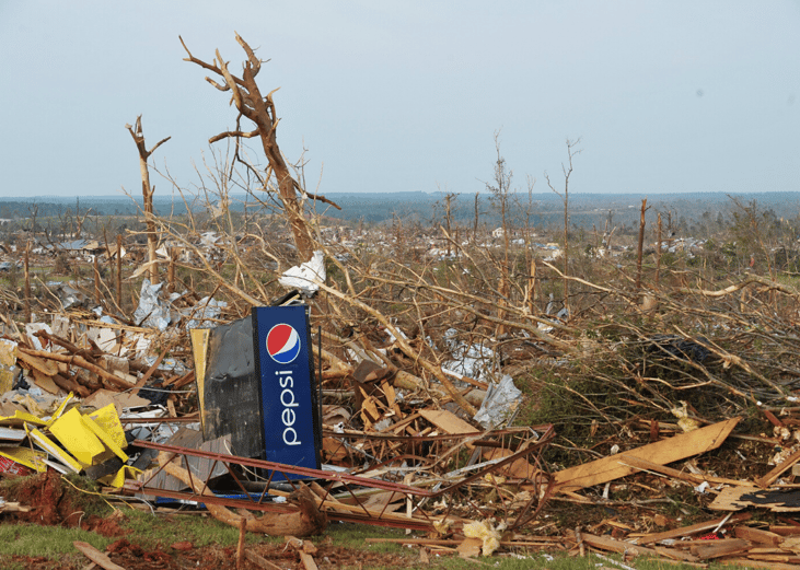#27. Southeast/Ohio Valley/Midwest tornadoes (2011)