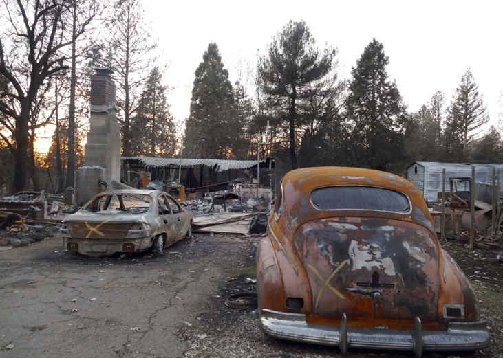 #16. Western wildfires, California firestorm (2018)