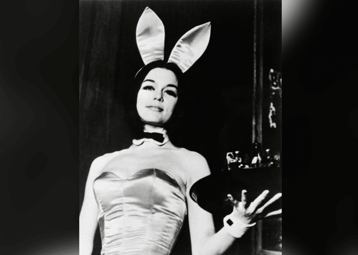 Gloria Steinem goes undercover as a Playboy Bunny