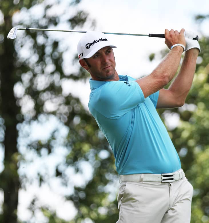 #1: Dustin Johnson