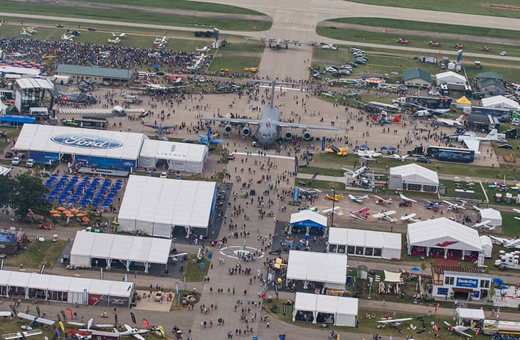 #43. EAA AirVenture, Wisconsin