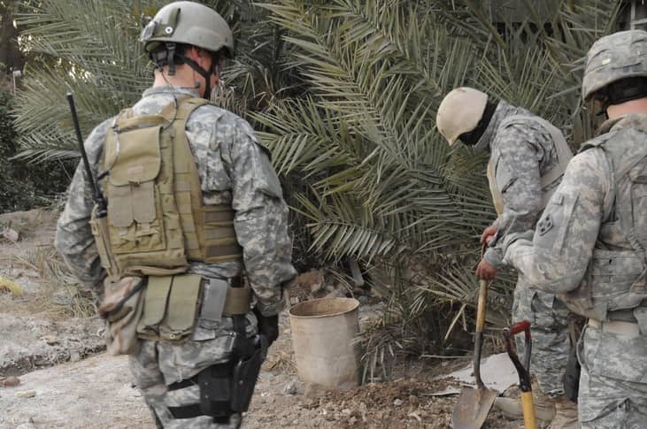 Breakdown by gender – Army