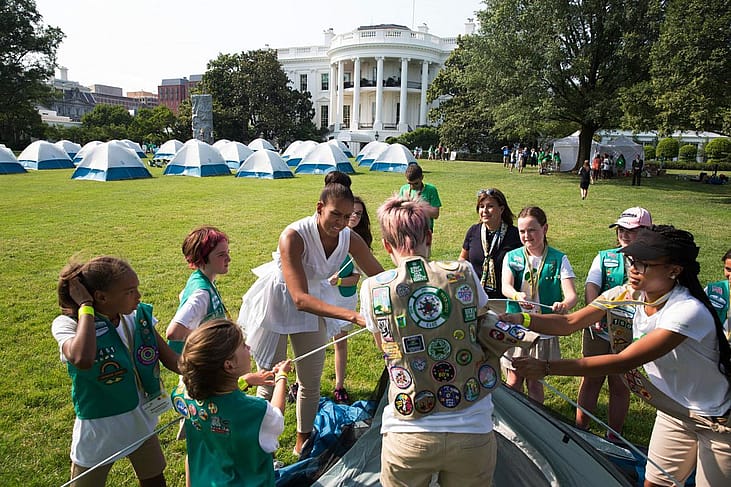 Michelle Obama is the honorary national president