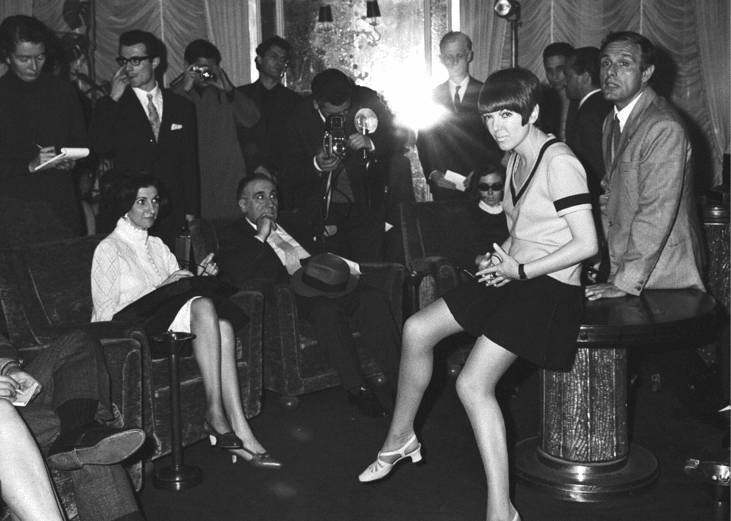 Mary Quant and the miniskirt