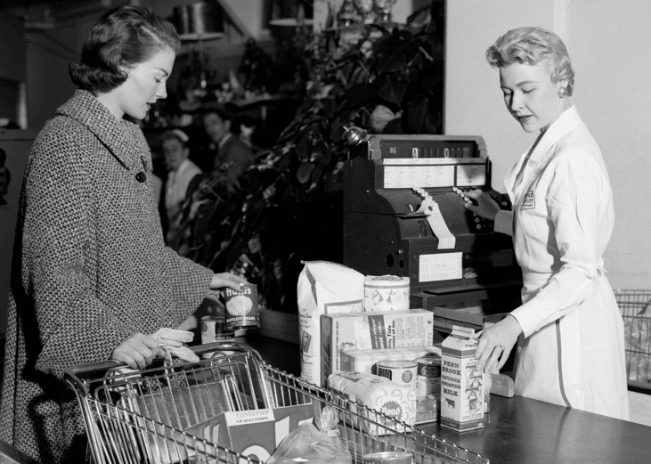 1952: Bar code technology is patented