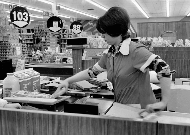1974: The first price scanner was installed in a supermarket