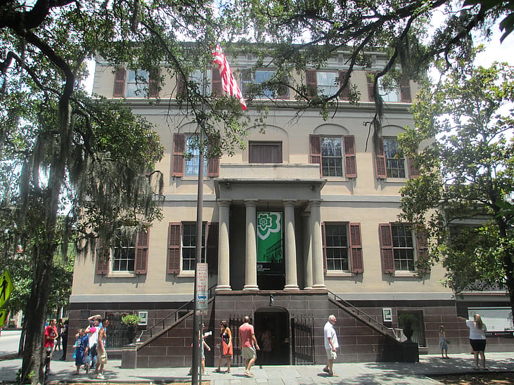 The founder's birthplace is Girl Scouts HQ