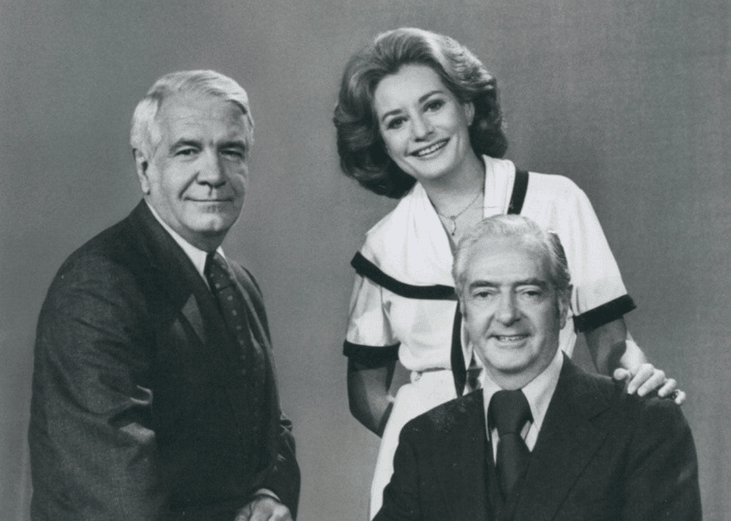Women broke into TV news