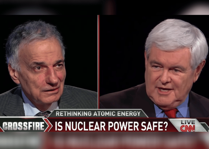 Crossfire launched the arguing talking heads format