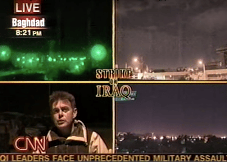War reporting took place in real time