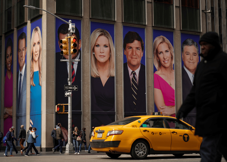 News networks became partisan battlegrounds