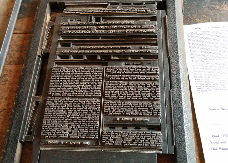 Typesetting ended its 500-year run
