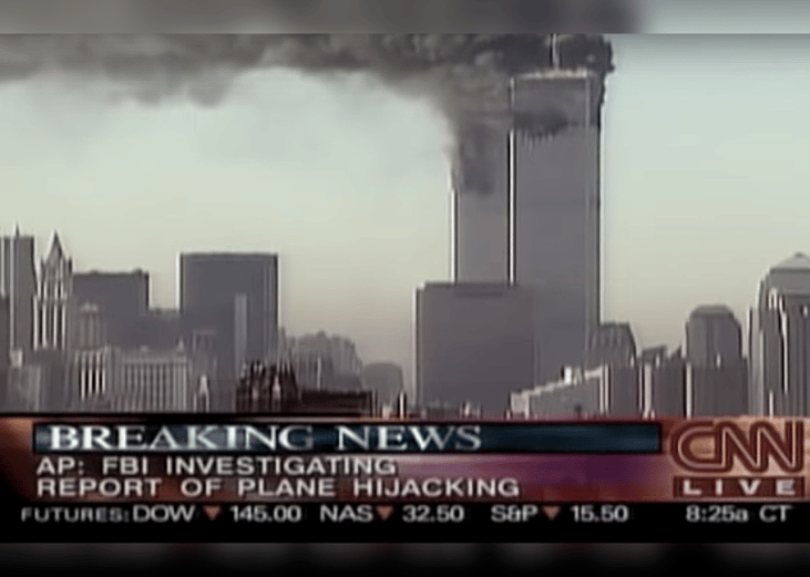 9/11 made the ticker a standard feature