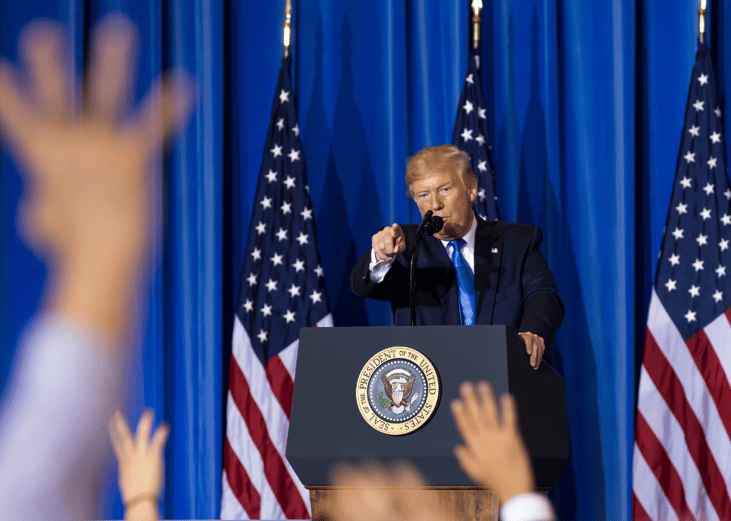 A sitting president called the media "the true enemy of the people"