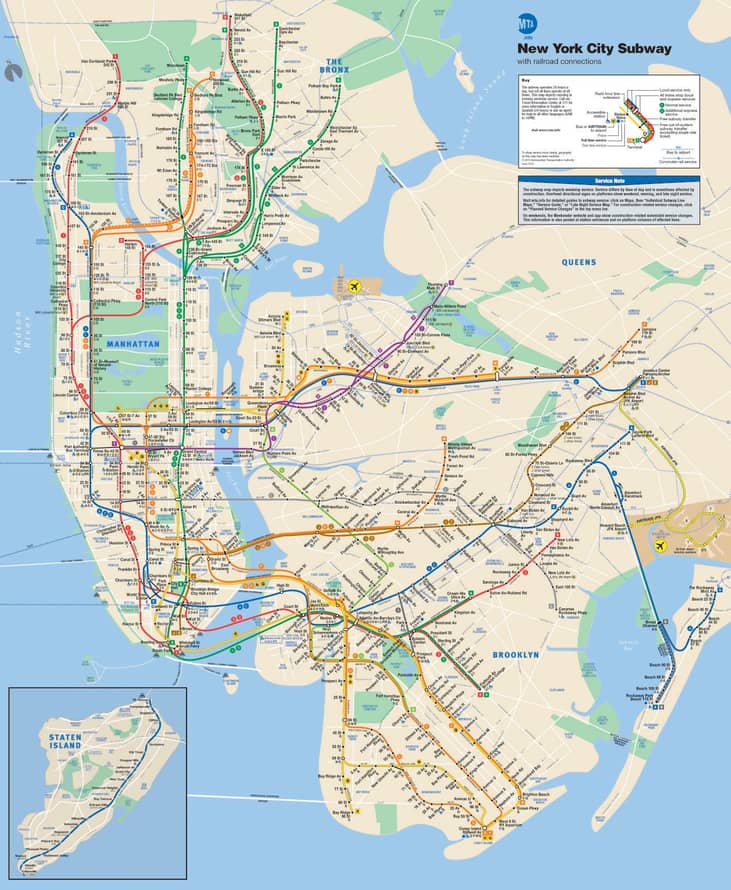 #4. New York City Subway - United States