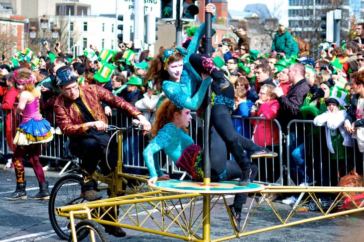 5: Number of days celebrations last in Dublin