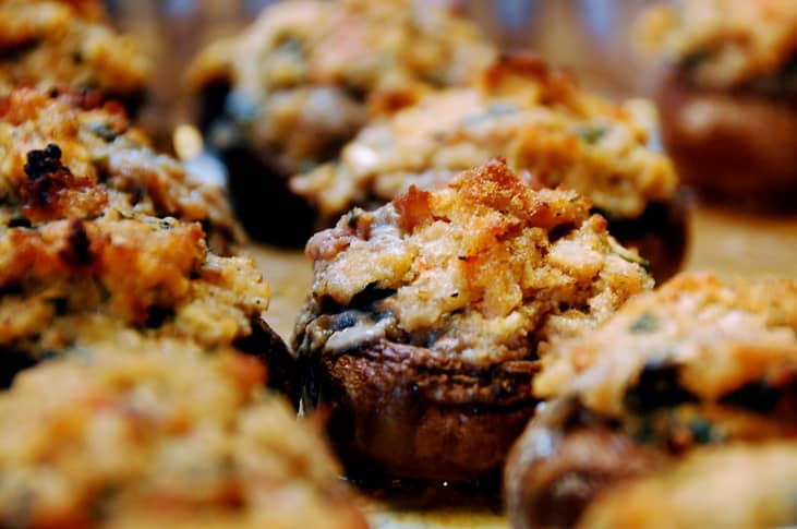 #6. February 4: Stuffed Mushroom Day