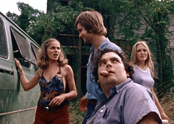 Cast members from the original "The Texas Chain Saw Massacre."