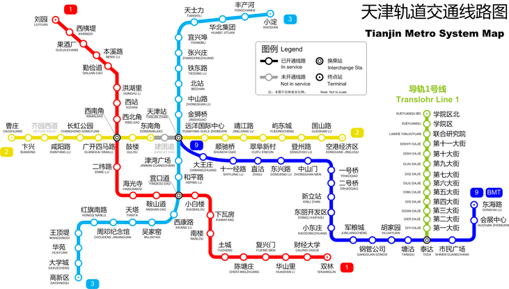 #24. Tianjin Metro - China